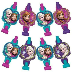 Amscan_OO Games & Favors - Favors, Activity Kit & Stickers Frozen Blowouts with Medallions 12cm 8pk
