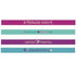Frozen Rubber Bracelets 4Pk