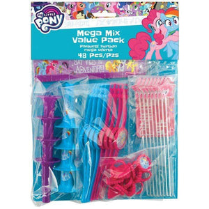 Amscan_OO Games & Favors - Favors, Activity Kit & Stickers My Little Pony Friendship Adventures Mega Mix Value Pack  48pk