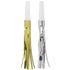 Party Fringed Squawkers Silver & Gold 17cm 30pk