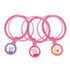 Peppa Pig Confetti Party Charm Bracelets 8pk