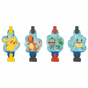 Amscan_OO Games & Favors - Favors, Activity Kit & Stickers Pokemon Classic Blowouts 8pk