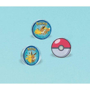 Amscan_OO Games & Favors - Favors, Activity Kit & Stickers Pokemon Classic Bounce Balls 4pk