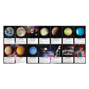 Amscan_OO Games & Favors - Favors, Activity Kit & Stickers Space Blast Planet Favor Fact Cards 14pk