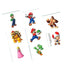 Super Mario Brothers Tattoos 8pk