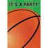 Basketball Fan Folded Invitations 15cm 8pk