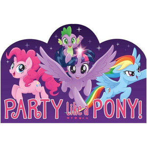 Amscan_OO Games & Favors - Invitations & Thank You Cards My Little Pony Friendship Adventures Postcard Invitations 8pk