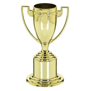 Amscan_OO Games & Favors - Medals, Ribbons & Trophy Goal Getter Trophy Cups Gold 8pk