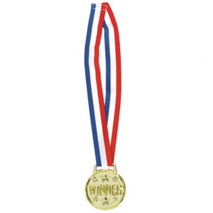 Amscan_OO Games & Favors - Medals, Ribbons & Trophy Sports Party Award Ribbon 12pk