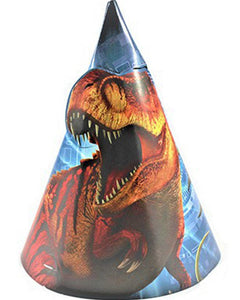 Amscan_OO Games & Favors - Party Hat & Mask Jurassic World Party Hats 8pk