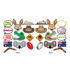 Australian Photo Booth Props Fun Signs 12pk