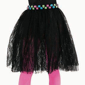 Amscan_OO Hosiery & Tutus - Tutus & Skirts Lace Skirt Black Each