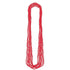 Red Metallic Necklace 76cm 8pk