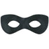 Black Super Hero Mask 7cm x 20cm Each