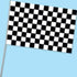 Checkered Black & White Flag 28cm x 43cm Each