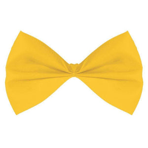 Amscan_OO Suspenders, Ties & Belts - Bow Ties Yellow Bowtie 8cm x 15cm Each
