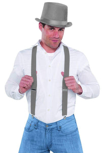 Amscan_OO Suspenders, Ties & Belts - Suspenders Silver Suspenders Each
