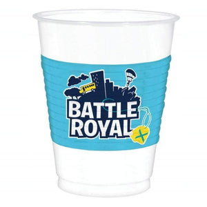 Amscan_OO Tableware - Cups Battle Royal Plastic Cups 473ml 8pk