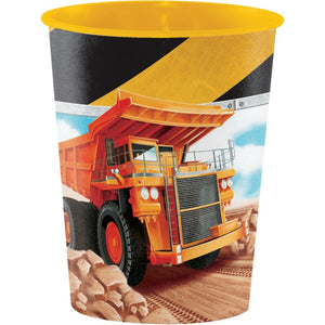 Amscan_OO Tableware - Cups Big Dig Construction Keepsake Souvenir Favor Cup Plastic 473ml Each