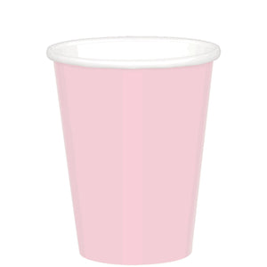 Amscan_OO Tableware - Cups Blush Pink New Pink Paper Cups 266ml 20pk