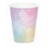 Iridescent Pattern Paper Cups 266ml 8pk