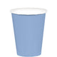Amscan_OO Tableware - Cups Pastel Blue Apple Red Paper Cups 266ml 20pk