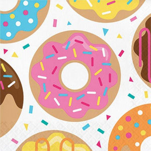 Amscan_OO Tableware - Napkins Donut Time Lunch Napkins 16pk