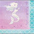 Mermaid Shine Iridescent Lunch Napkins 16pk
