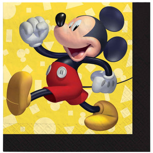 Amscan_OO Tableware - Napkins Mickey Mouse Forever Beverage Napkins 16pk