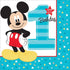 Mickey Mouse Fun To Be One Lunch Napkins 33cm 16pk