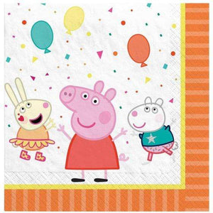 Amscan_OO Tableware - Napkins Peppa Pig Confetti Party Lunch Napkins 16pk