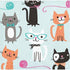 Purrfect Party Beverage Napkins 16pk