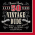Vintage Dude 50th Birthday Lunch Napkins 16pk