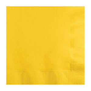 Amscan_OO Tableware - Napkins Yellow Sunshine Lunch Napkins 33cm 20pk