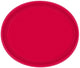 Amscan_OO Tableware - Plates Apple Red Jet Black Paper Oval Plates 30cm 20pk