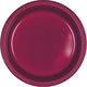 Amscan_OO Tableware - Plates Berry Silver Dessert Plastic Plates 17cm 20pk