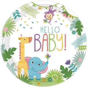 Amscan_OO Tableware - Plates Fisher Price Hello Baby Round Plates 26cm 8pk