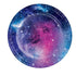 Galaxy Party Lunch Plates Paper 18cm 8pk