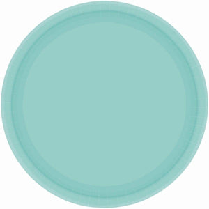 Amscan_OO Tableware - Plates Robin's Egg Blue Round Paper Plates 23cm 20pk