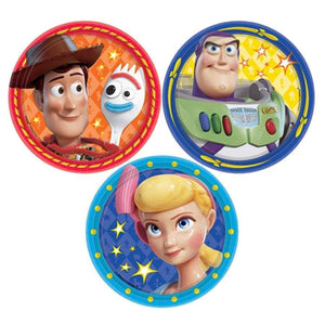 Amscan_OO Tableware - Plates Toy Story 4 Round Paper Plates 17.7cm 8pk
