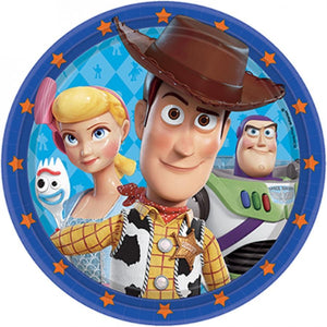 Amscan_OO Tableware - Plates Toy Story 4 Round Paper Plates 23cm 8pk
