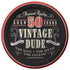 Vintage Dude 50th Birthday Lunch Plates Paper 18cm 8pk