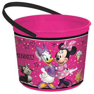 Amscan_OO Tableware - Popcorn Boxes & Snack Containers Minnie Mouse Happy Helpers Favor Container 12cm x 16cm Each