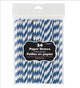 Amscan_OO Tableware - Straws Bright Royal Blue Kiwi Paper Straws 19cm 24pk