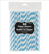 Caribbean Blue Paper Straws 24Pk