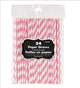 Amscan_OO Tableware - Straws New Pink Kiwi Paper Straws 19cm 24pk
