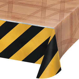 Amscan_OO Tableware - Table Covers Big Dig Construction Tablecover All Over Print  137cm x 259cm Each