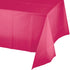 Plastic Rectangular Tablecover 137cm x 274cm Each