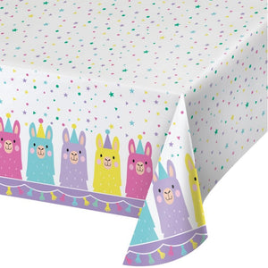 Amscan_OO Tableware - Table Covers Llama Party Tablecover 137cm x 259cm Each