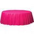 Plastic Round Tablecover 2.1m Each